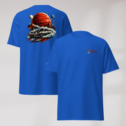 Cosmic Cruiser T-Shirt Retro – Farbe Royalblau – Ansicht 1