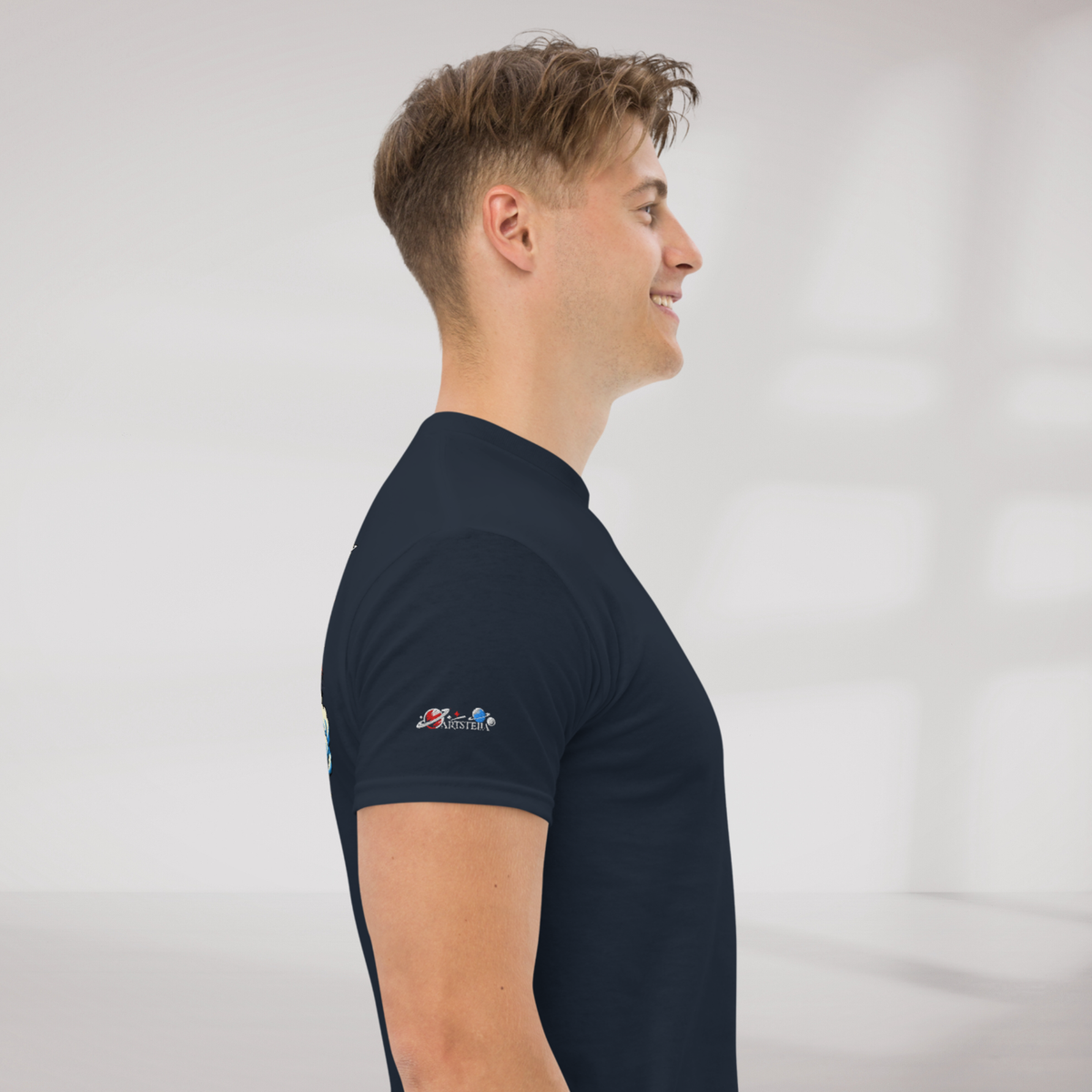 Cosmic Cruiser T-Shirt Retro – Farbe Navy – Ansicht 4