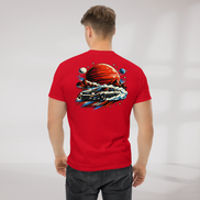 Cosmic Cruiser T-Shirt Retro – Farbe Rot – Ansicht 6