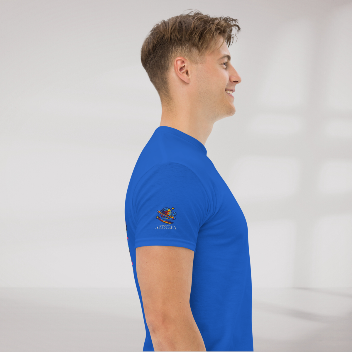 Cosmic Cruiser T-Shirt Vibrant – Farbe Royalblau – Ansicht 3