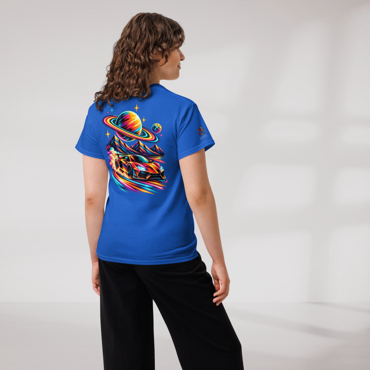 Cosmic Cruiser T-Shirt Vibrant – Farbe Royalblau – Ansicht 8