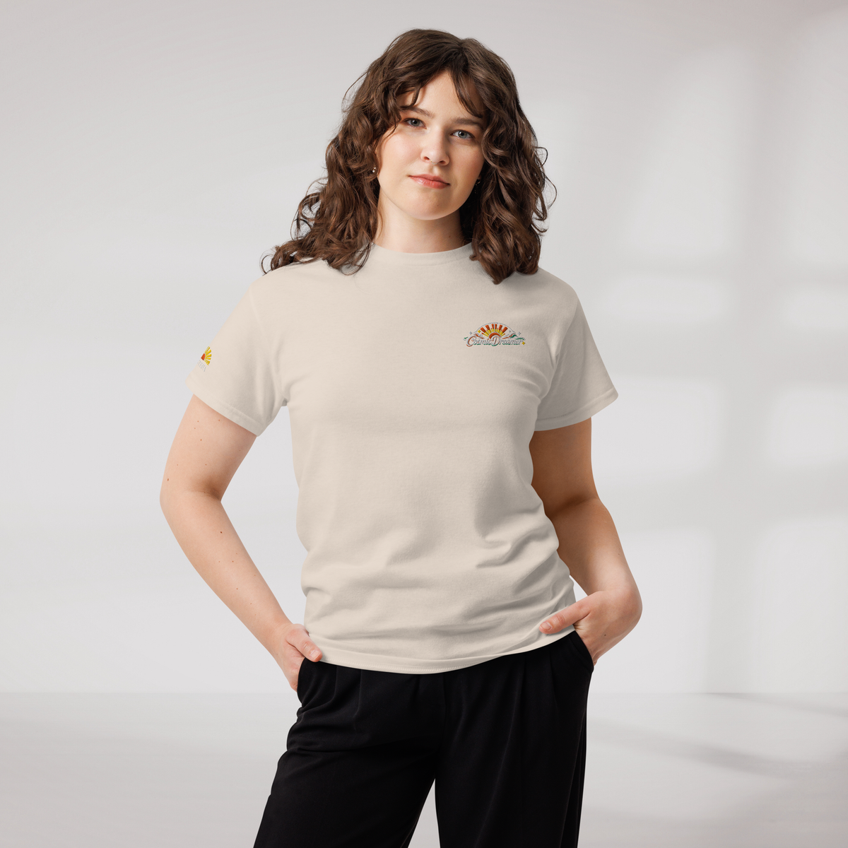 Cosmic Dreamer T-Shirt Retro – Farbe Natural – Ansicht 7