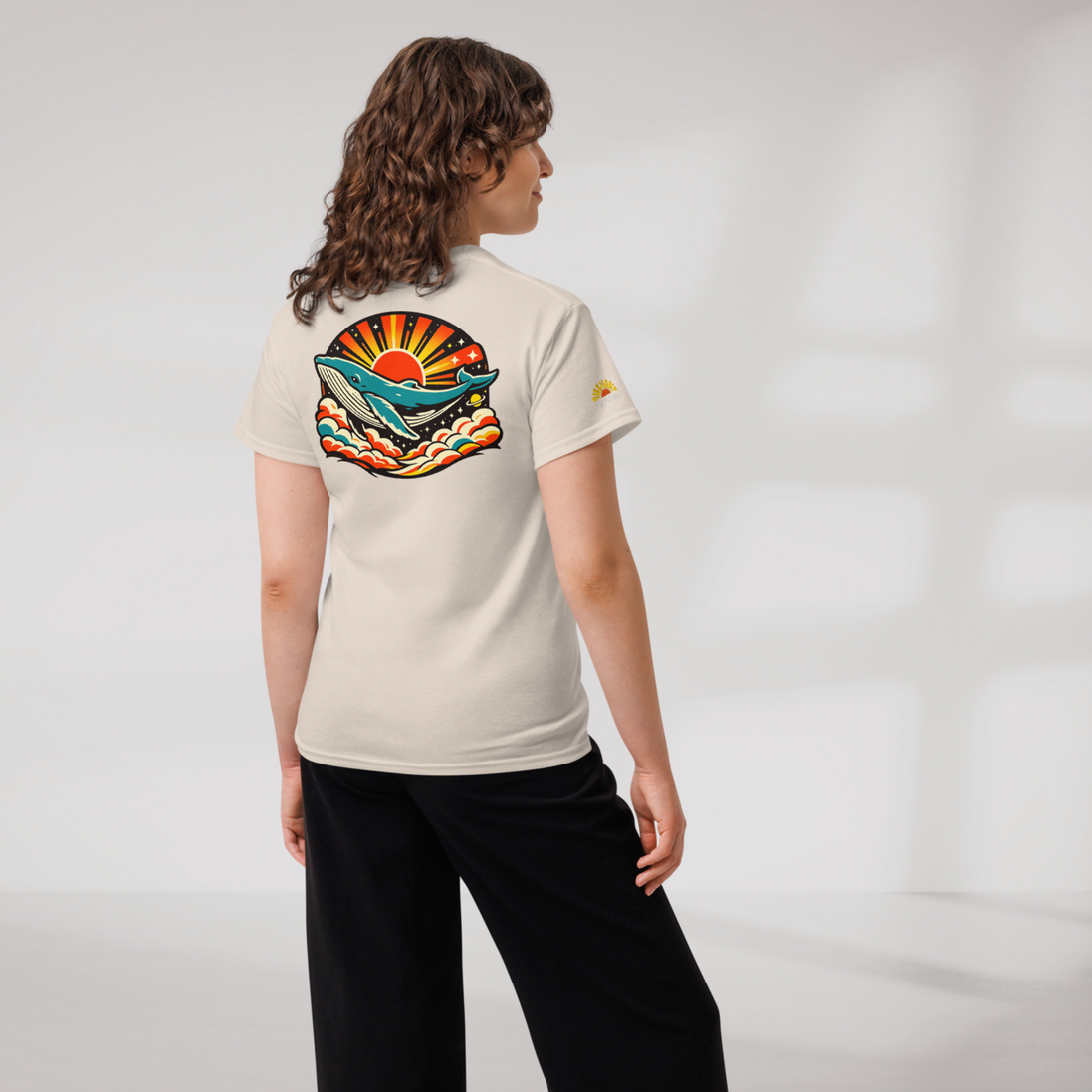 Cosmic Dreamer T-Shirt Retro – Farbe Natural – Ansicht 8