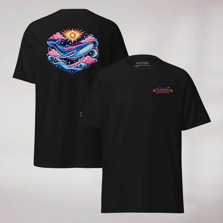 Cosmic Dreamer T-Shirt Vibrant – Farbe Schwarz – Ansicht 1