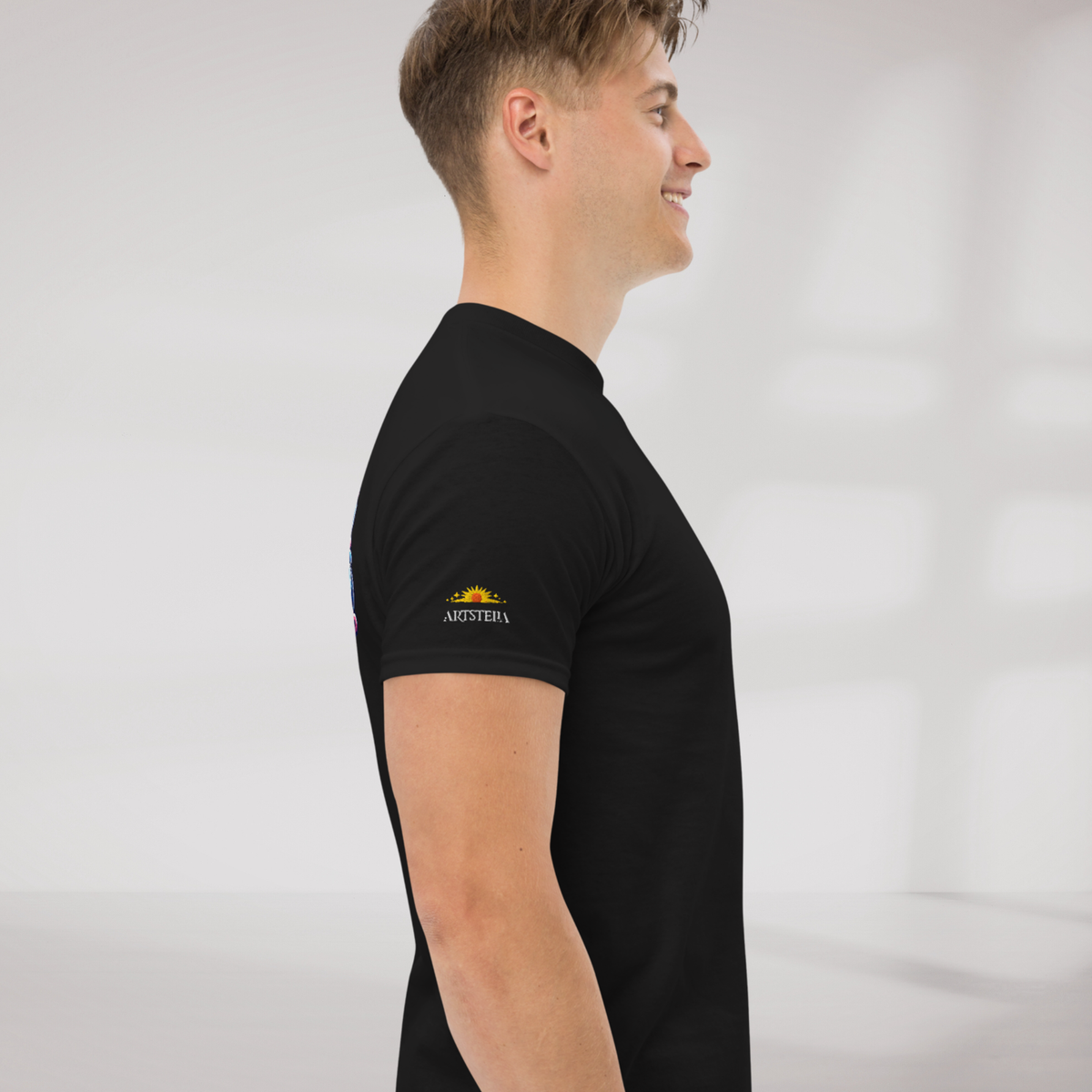 Cosmic Dreamer T-Shirt Vibrant – Farbe Schwarz – Ansicht 3