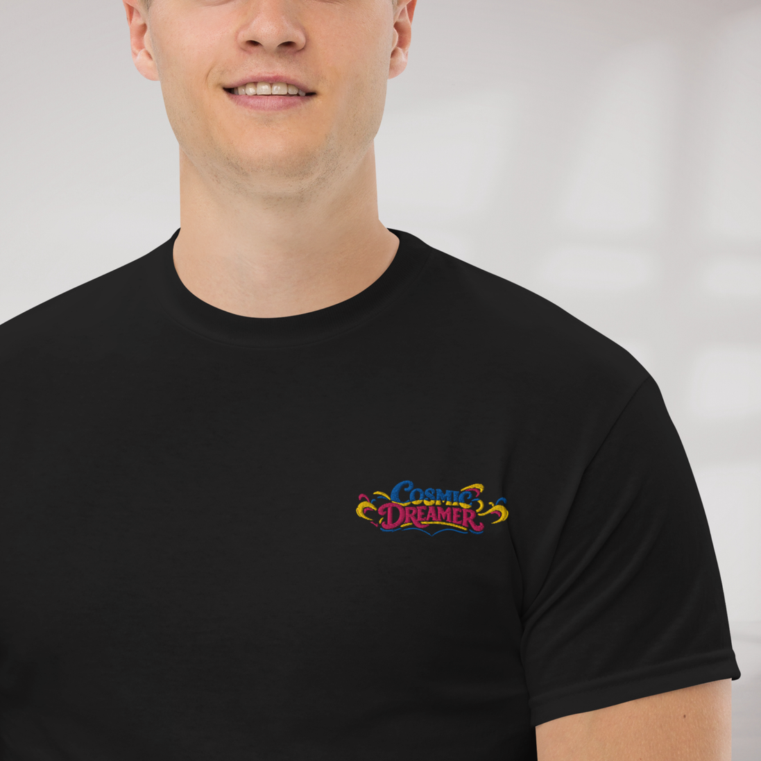 Cosmic Dreamer T-Shirt Vibrant – Farbe Schwarz – Ansicht 4