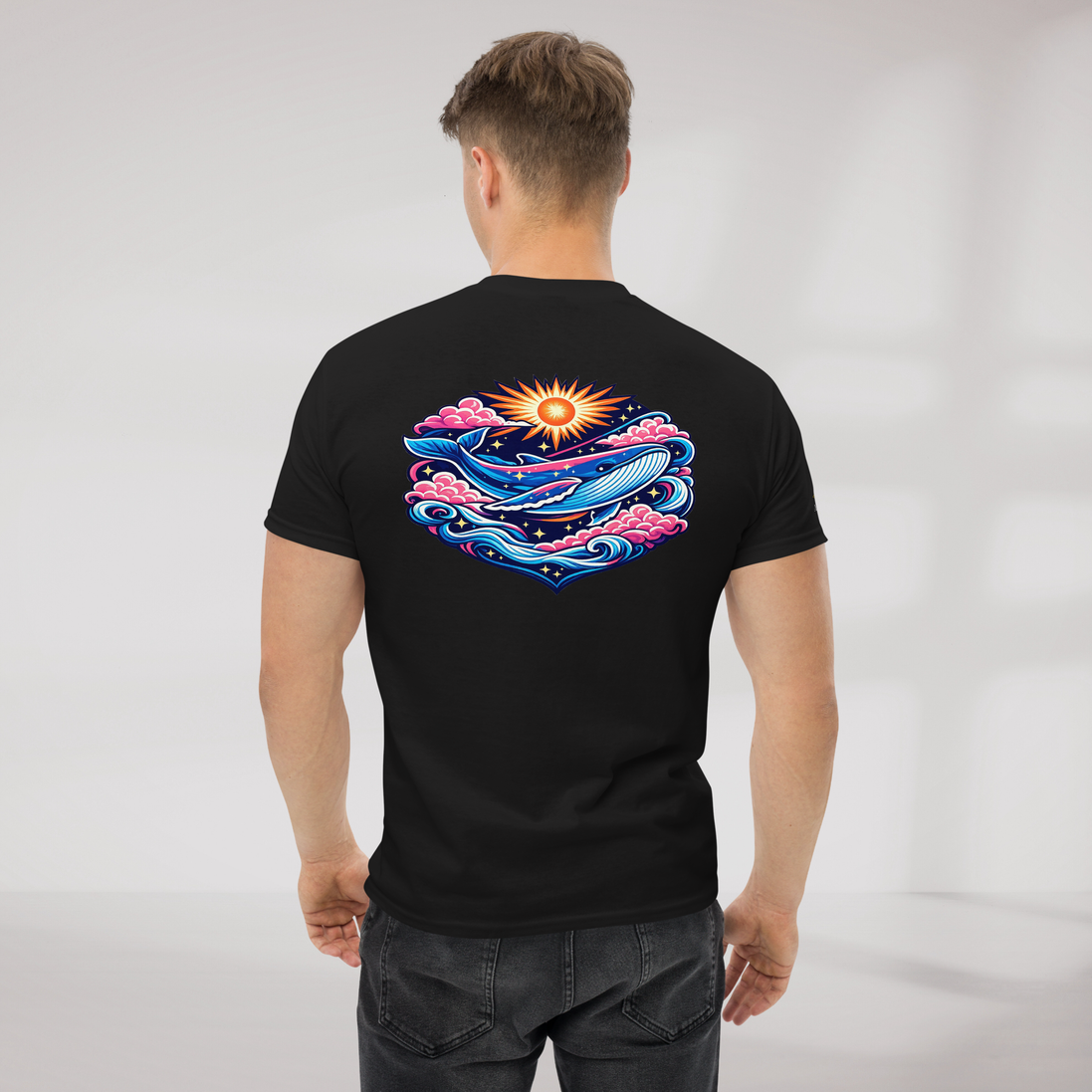 Cosmic Dreamer T-Shirt Vibrant – Farbe Schwarz – Ansicht 6