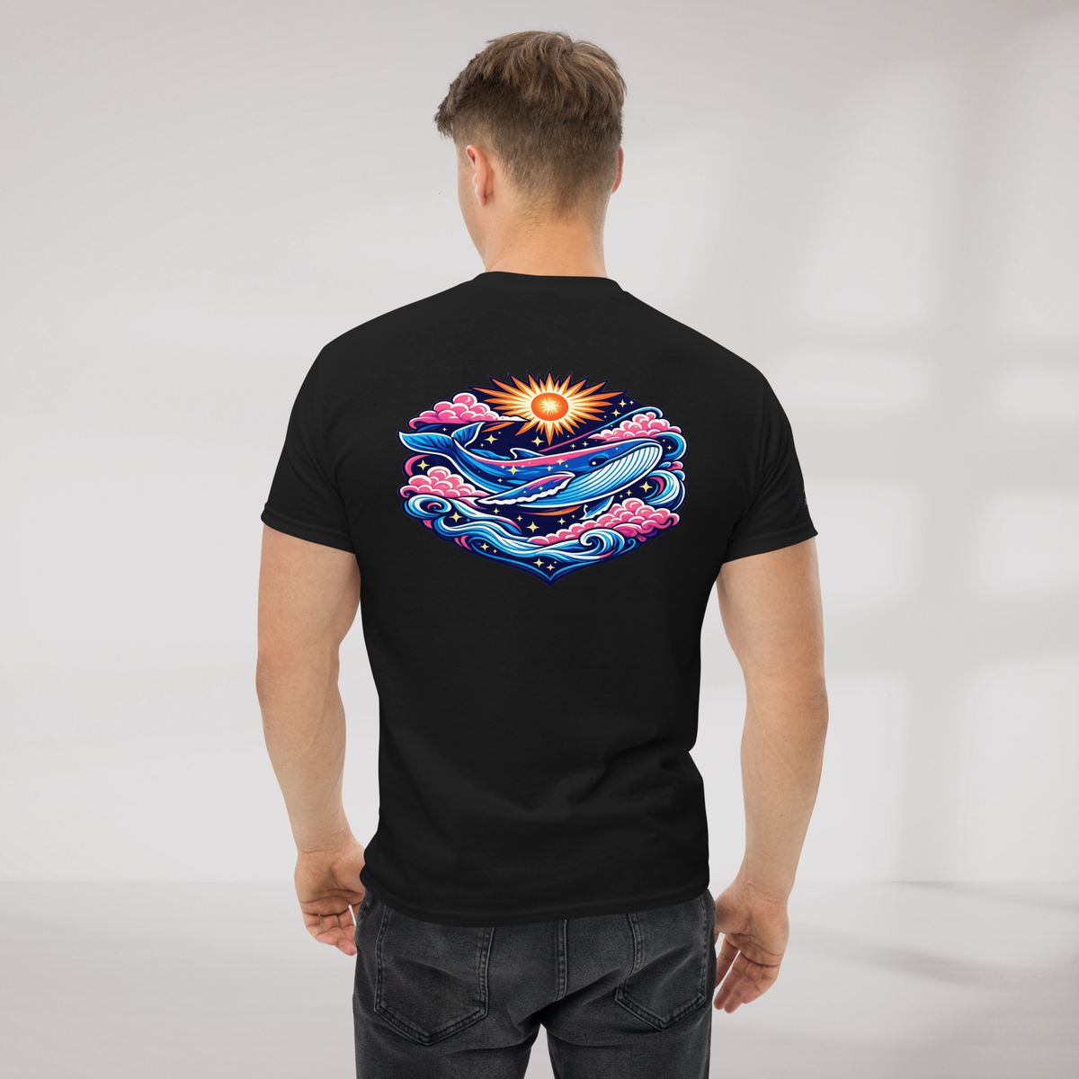 Cosmic Dreamer T-Shirt Vibrant – Farbe Schwarz – Ansicht 6