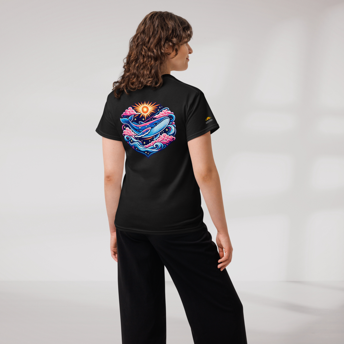 Cosmic Dreamer T-Shirt Vibrant – Farbe Schwarz – Ansicht 8
