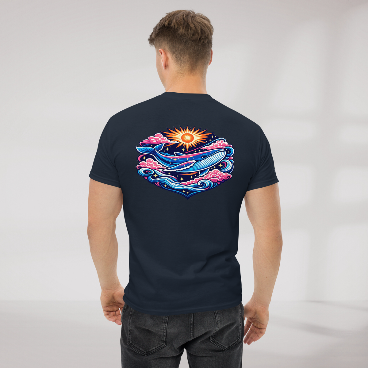 Cosmic Dreamer T-Shirt Vibrant – Farbe Navy – Ansicht 6
