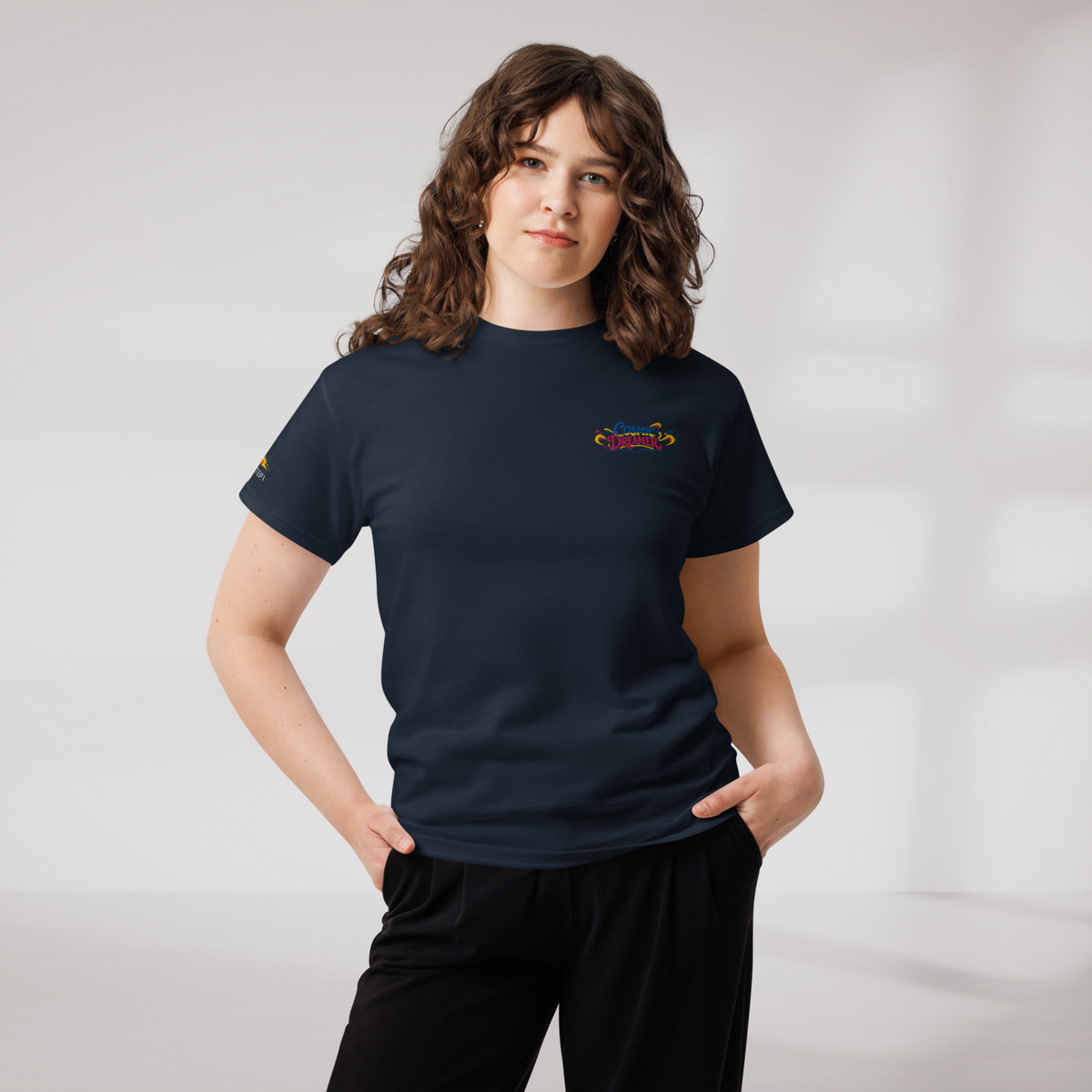 Cosmic Dreamer T-Shirt Vibrant – Farbe Navy – Ansicht 7