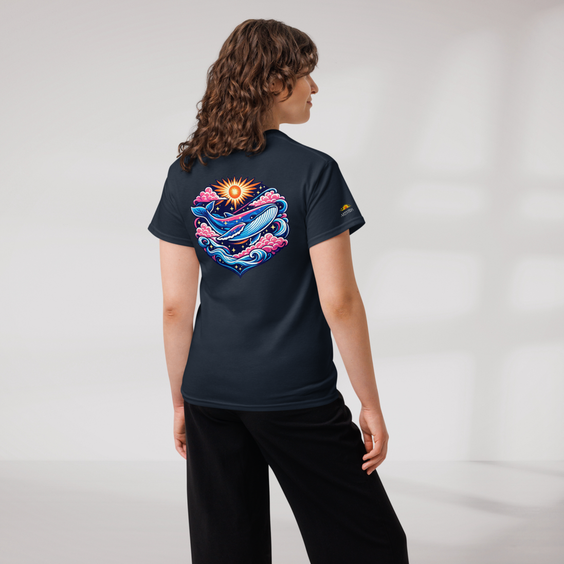 Cosmic Dreamer T-Shirt Vibrant – Farbe Navy – Ansicht 8