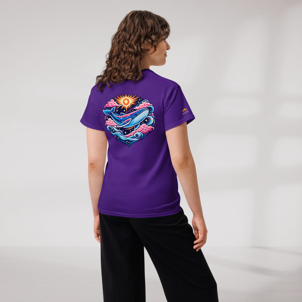 Cosmic Dreamer T-Shirt Vibrant – Farbe Lila – Ansicht 8