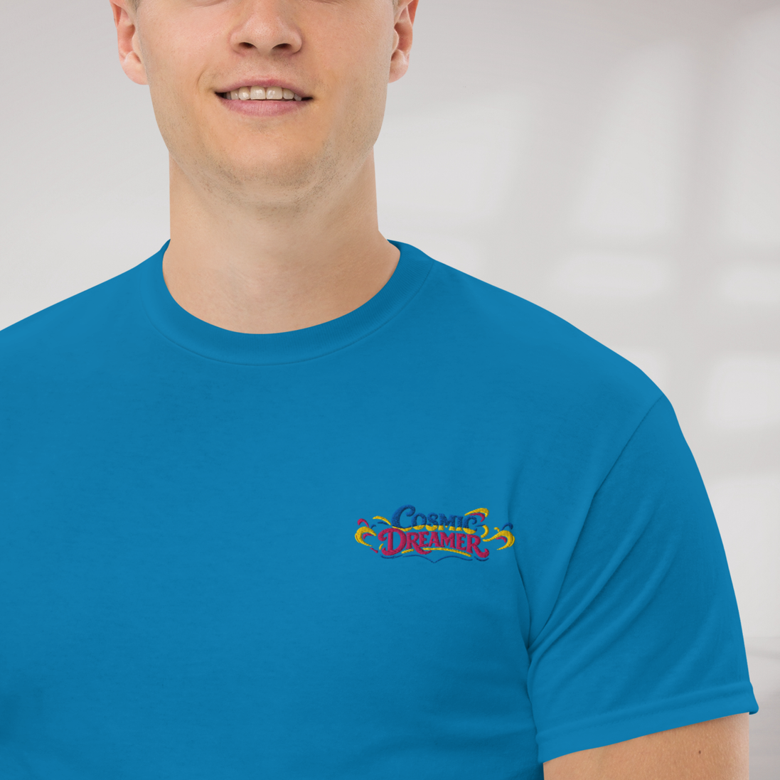 Cosmic Dreamer T-Shirt Vibrant – Farbe Saphir – Ansicht 4