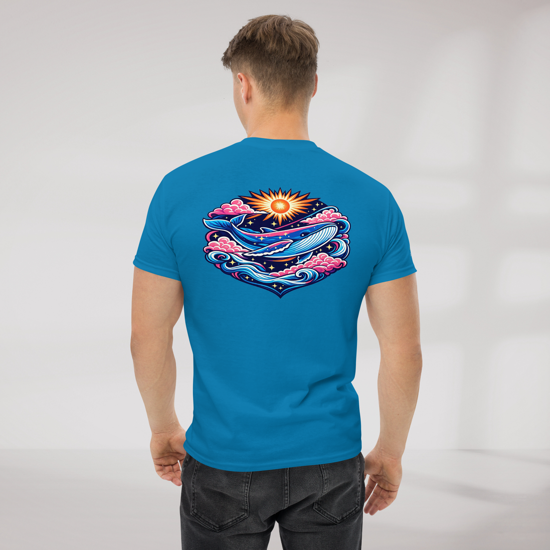 Cosmic Dreamer T-Shirt Vibrant – Farbe Saphir – Ansicht 6