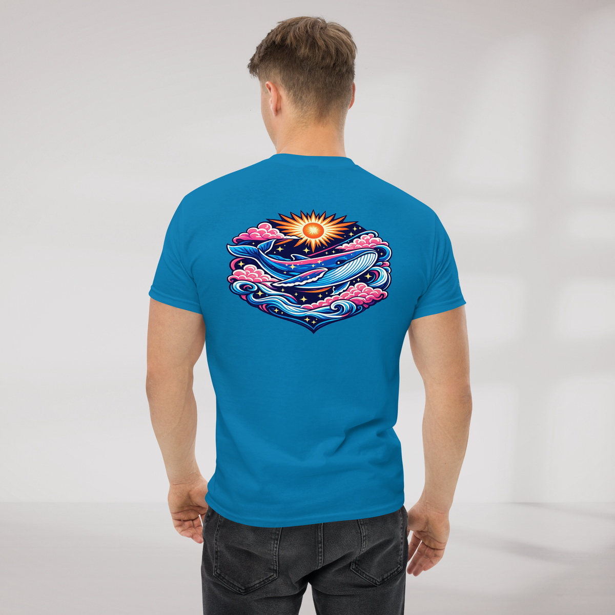 Cosmic Dreamer T-Shirt Vibrant – Farbe Saphir – Ansicht 6