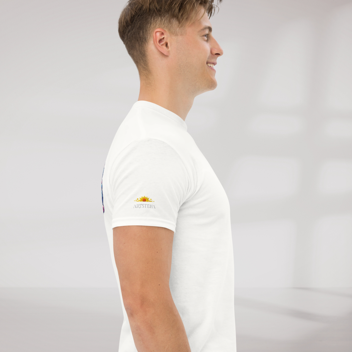 Cosmic Dreamer T-Shirt Vibrant – Farbe Weiß – Ansicht 5