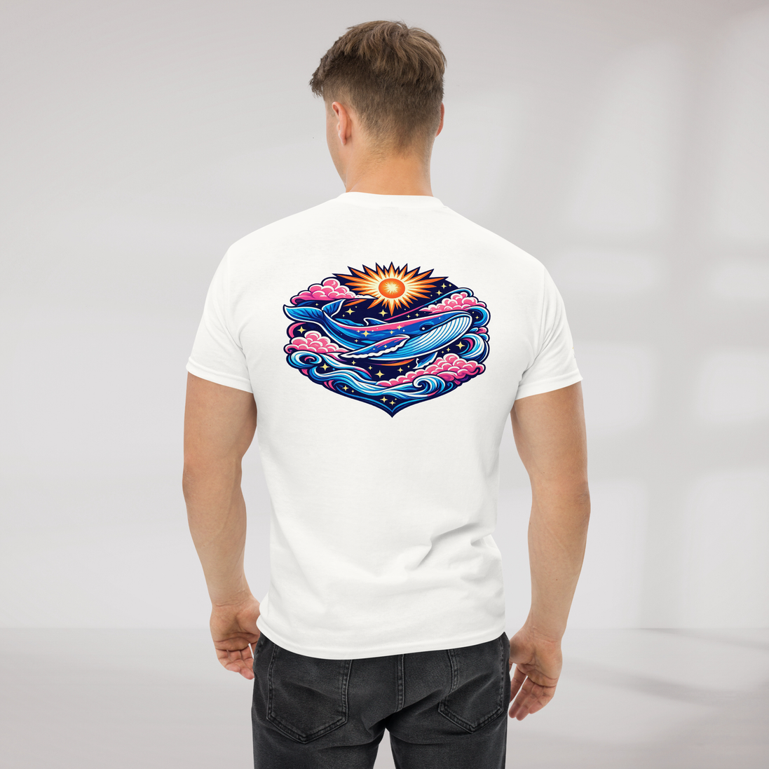 Cosmic Dreamer T-Shirt Vibrant – Farbe Weiß – Ansicht 6
