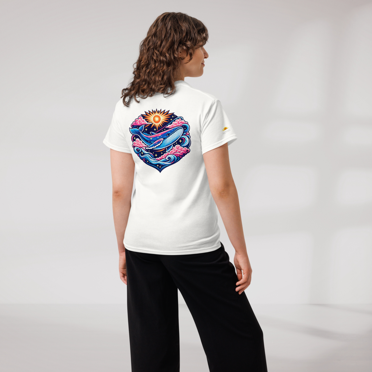 Cosmic Dreamer T-Shirt Vibrant – Farbe Weiß – Ansicht 8