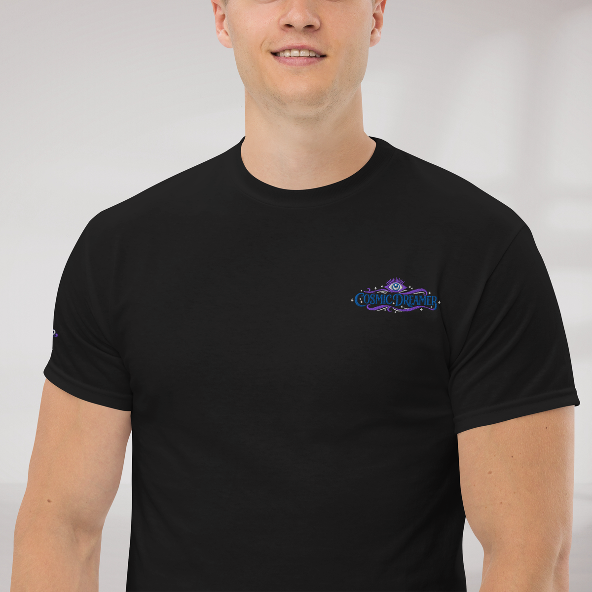 Cosmic Dreamer T-Shirt Mystisch – Farbe Schwarz – Ansicht 4