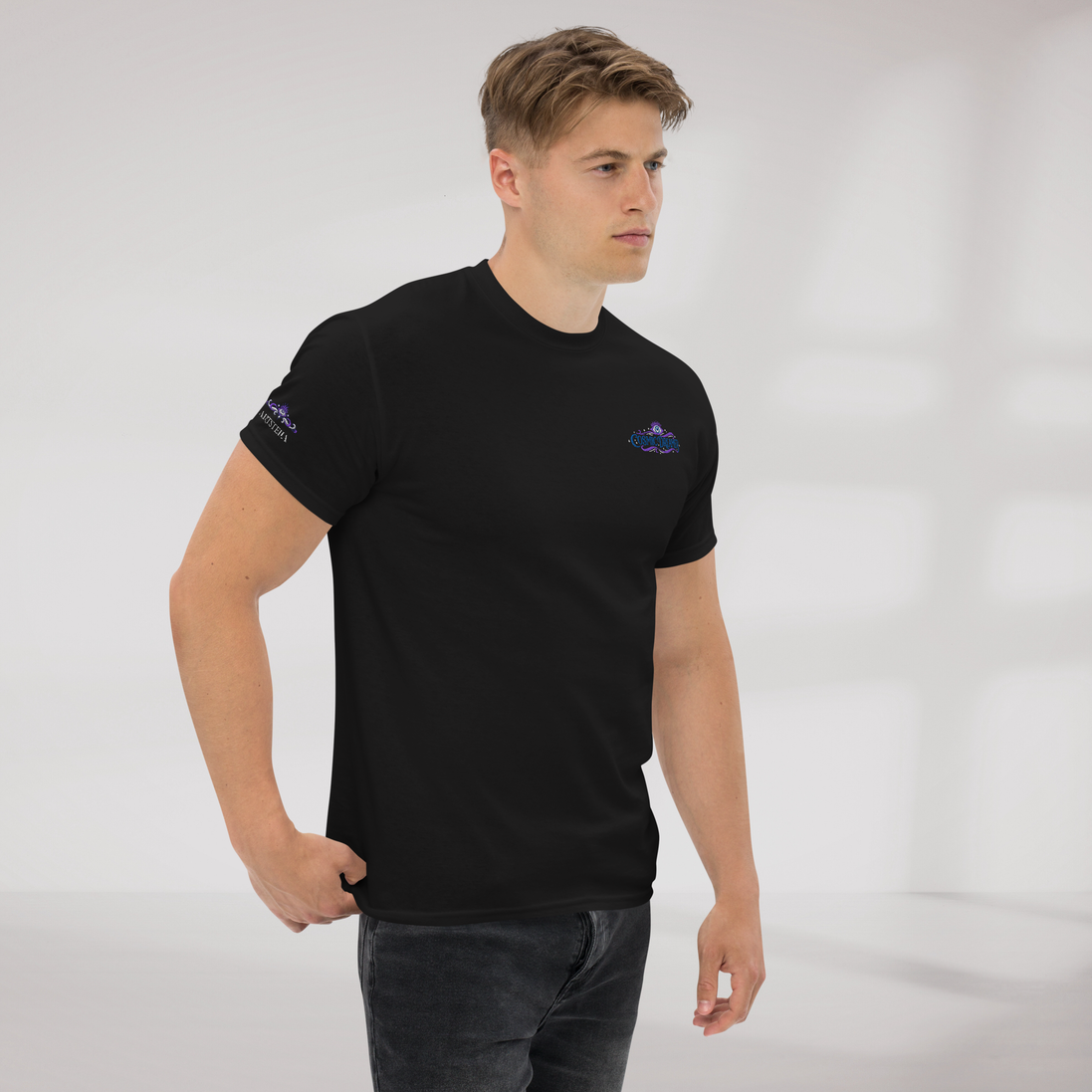 Cosmic Dreamer T-Shirt Mystisch – Farbe Schwarz – Ansicht 5