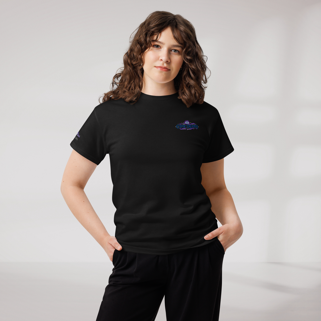 Cosmic Dreamer T-Shirt Mystisch – Farbe Schwarz – Ansicht 7