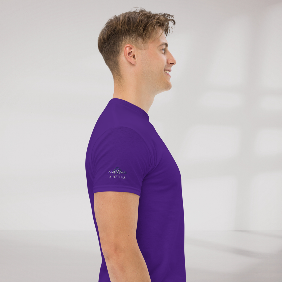 Cosmic Dreamer T-Shirt Mystisch – Farbe Lila – Ansicht 3
