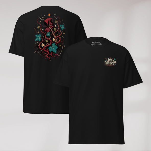 Ivy Wanderer T-Shirt Retro – Farbe Schwarz – Ansicht 1