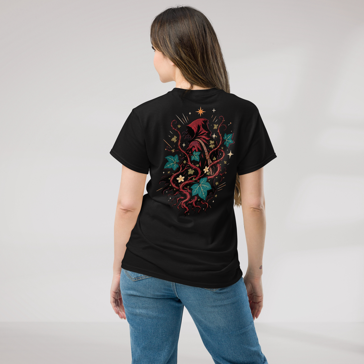 Ivy Wanderer T-Shirt Retro – Farbe Schwarz – Ansicht 5