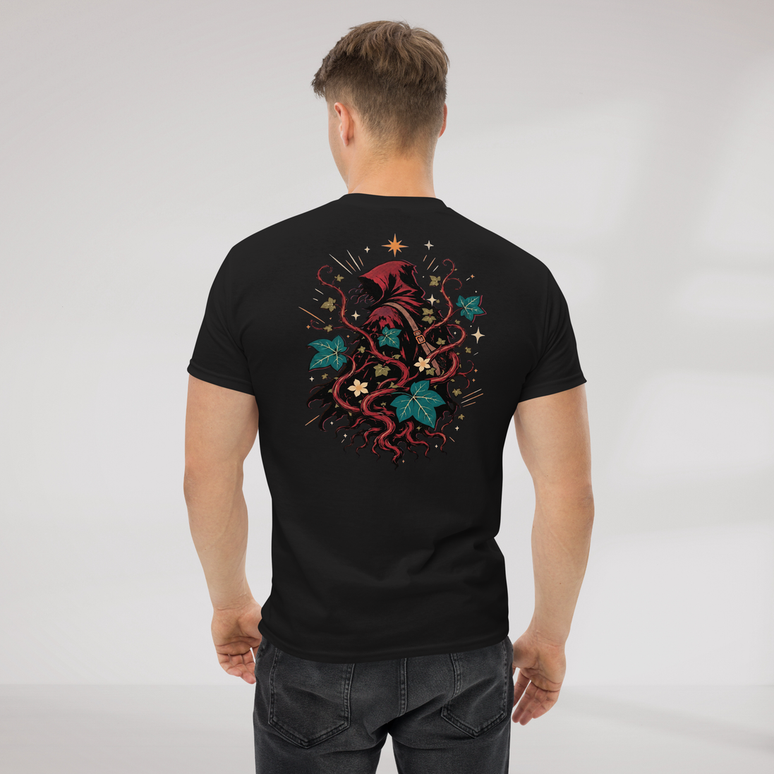 Ivy Wanderer T-Shirt Retro – Farbe Schwarz – Ansicht 7