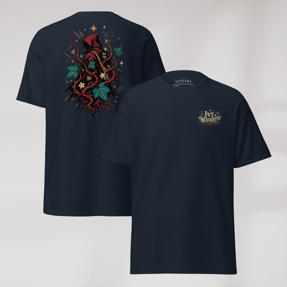 Ivy Wanderer T-Shirt Retro – Farbe Navy – Ansicht 1