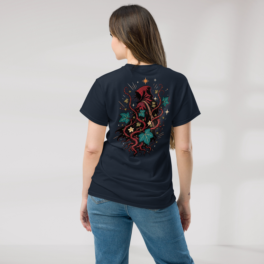 Ivy Wanderer T-Shirt Retro – Farbe Navy – Ansicht 5