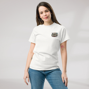 Ivy Wanderer T-Shirt Retro – Farbe Weiß – Ansicht 4