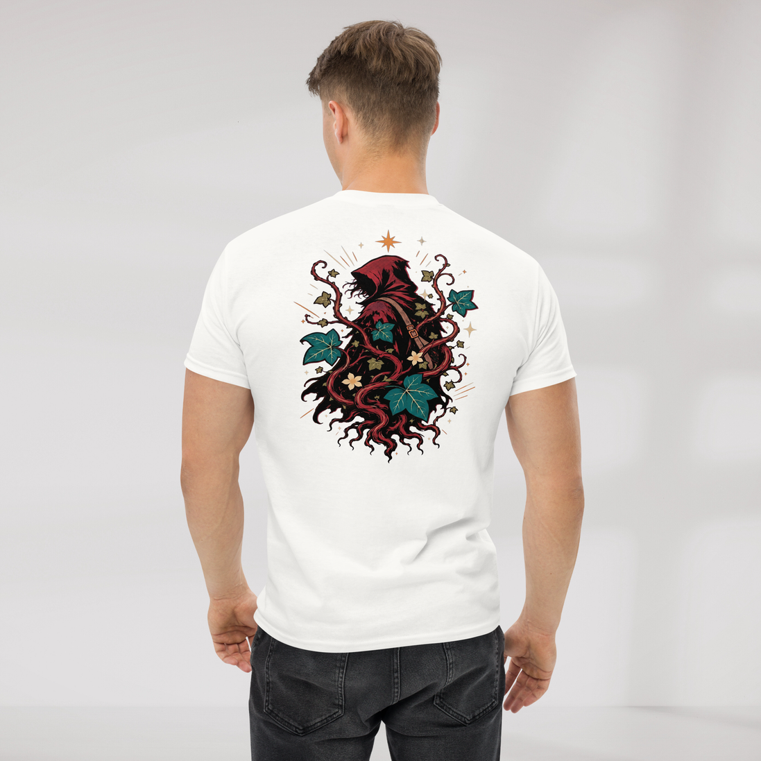 Ivy Wanderer T-Shirt Retro – Farbe Weiß – Ansicht 7