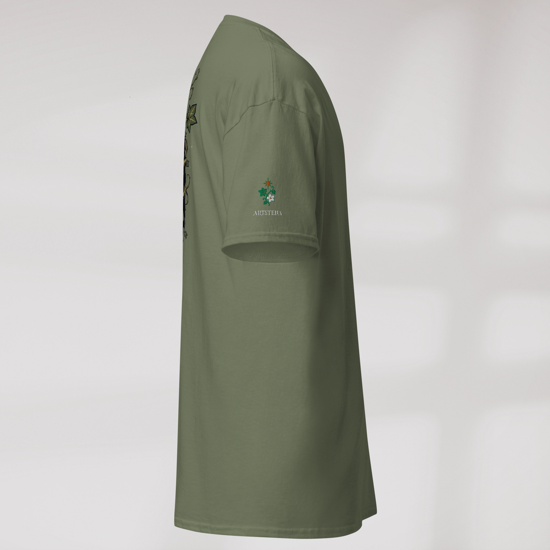 Ivy Wanderer T-Shirt Grün ver. – Farbe Militärgrün – Ansicht 2