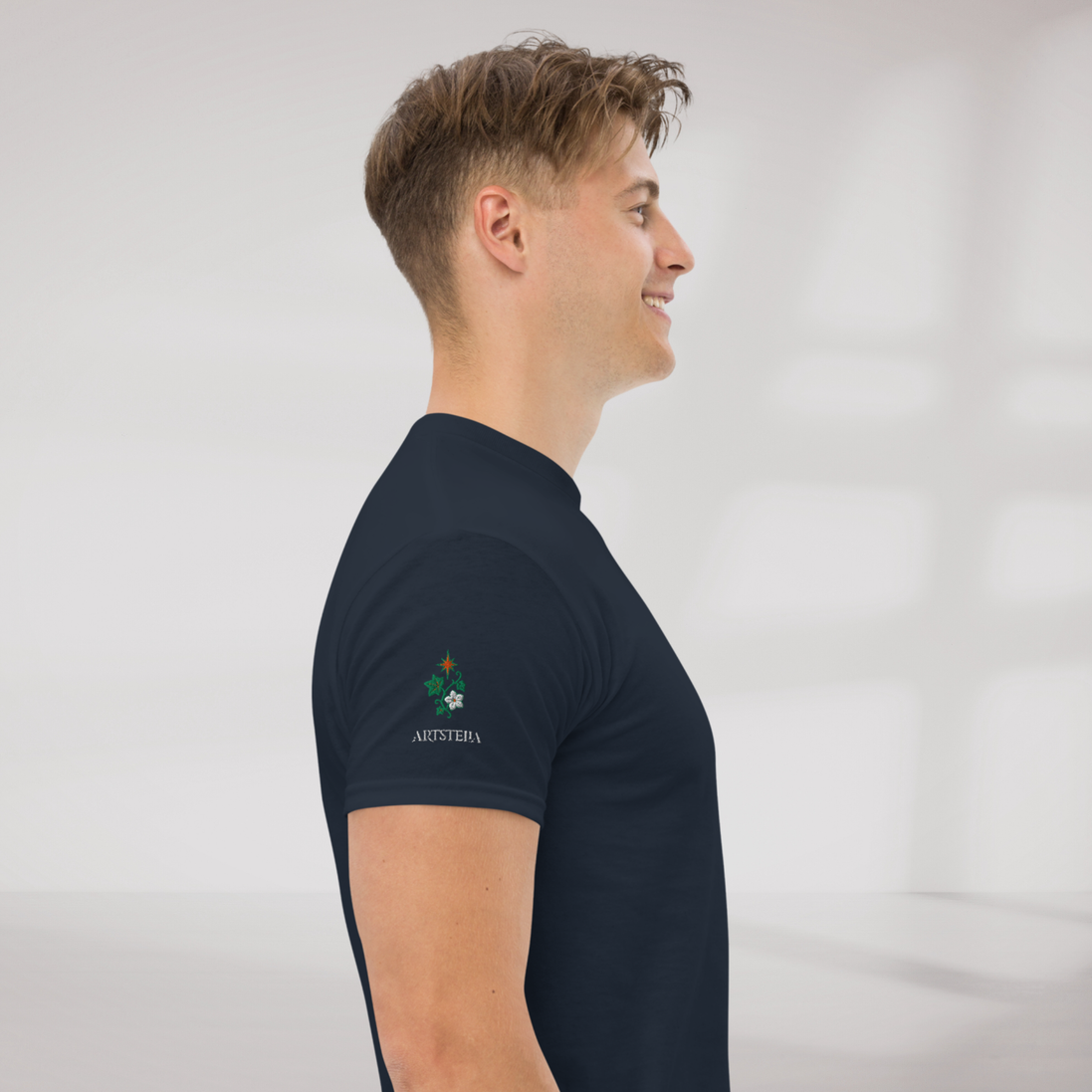 Ivy Wanderer T-Shirt Grün ver. – Farbe Navy – Ansicht 5