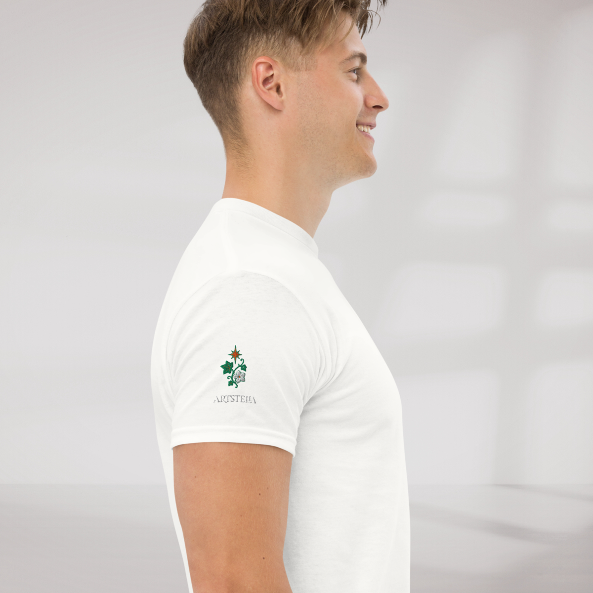 Ivy Wanderer T-Shirt Grün ver. – Farbe Weiß – Ansicht 4