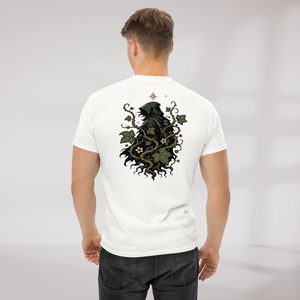 Ivy Wanderer T-Shirt Grün ver. – Farbe Weiß – Ansicht 7