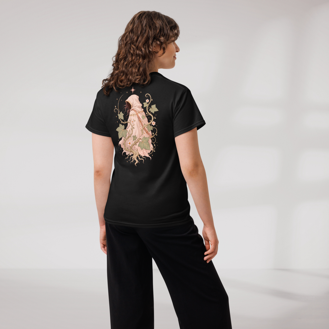 Ivy Wanderer T-Shirt Soft (F) – Farbe Schwarz – Ansicht 4
