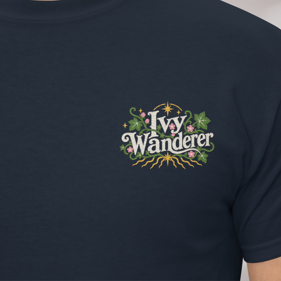 Ivy Wanderer T-Shirt Soft (F) – Farbe Navy – Ansicht 2