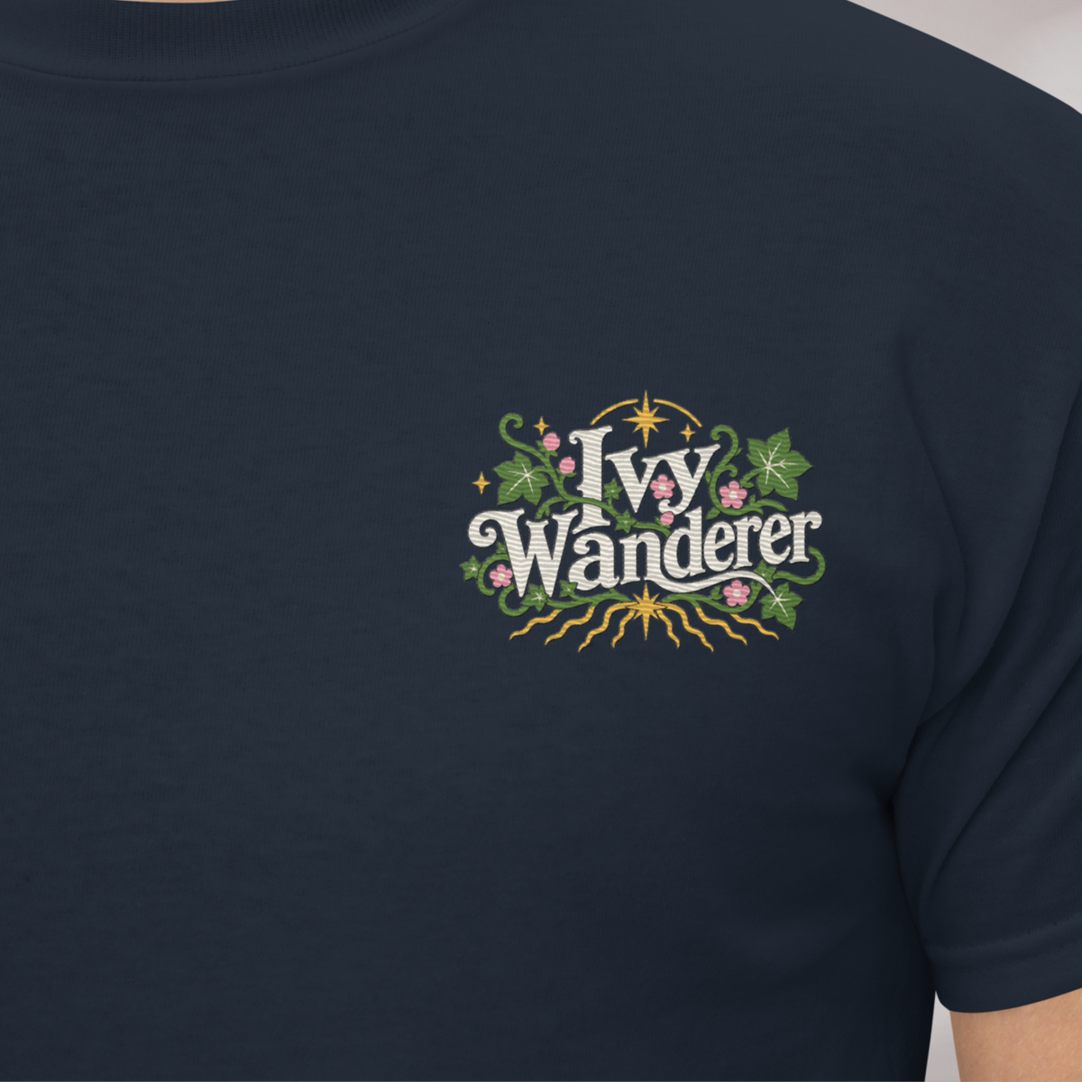 Ivy Wanderer T-Shirt Soft (F) – Farbe Navy – Ansicht 2