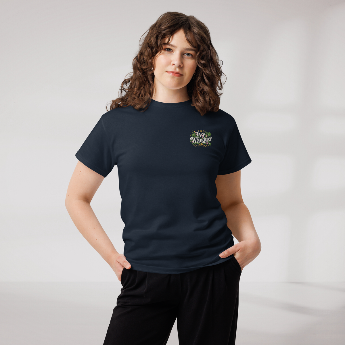 Ivy Wanderer T-Shirt Soft (F) – Farbe Navy – Ansicht 3