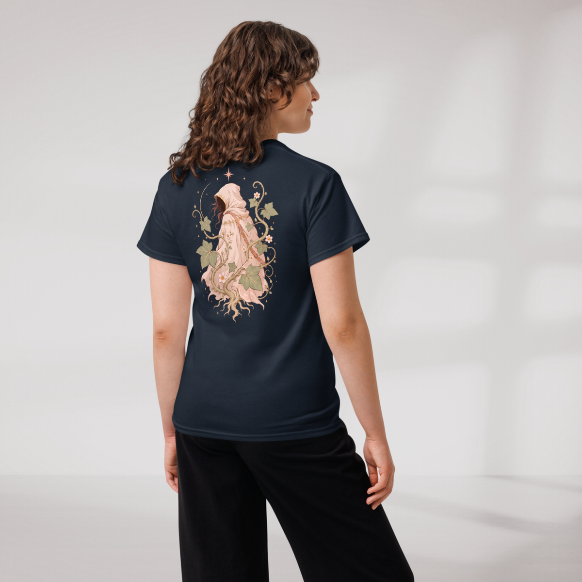 Ivy Wanderer T-Shirt Soft (F) – Farbe Navy – Ansicht 4