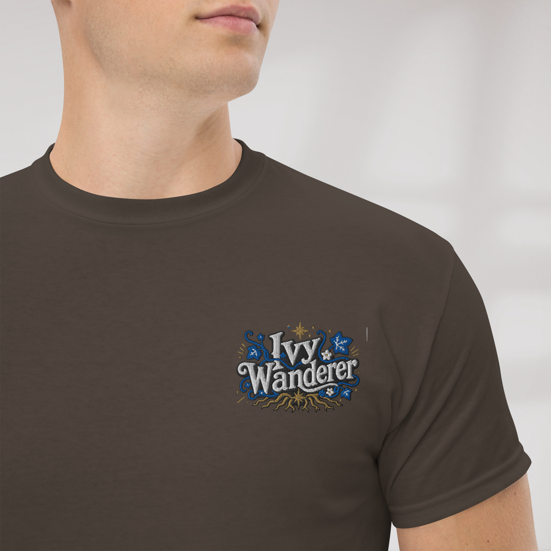 Ivy Wanderer T-Shirt Vibrant (M) – Farbe Dunkle Schokolade – Ansicht 3