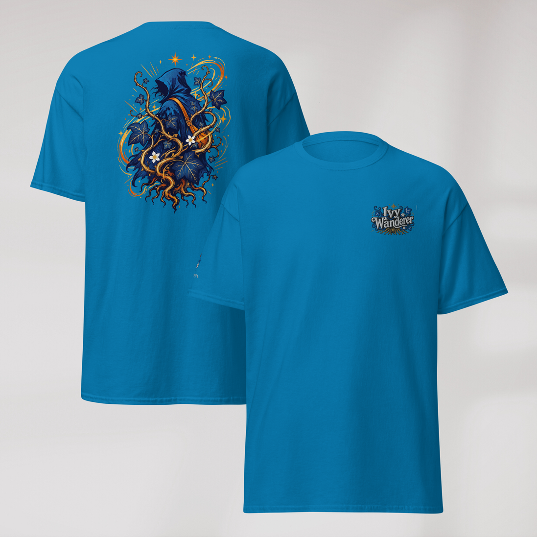 Ivy Wanderer T-Shirt Vibrant (M) – Farbe Saphir – Ansicht 1