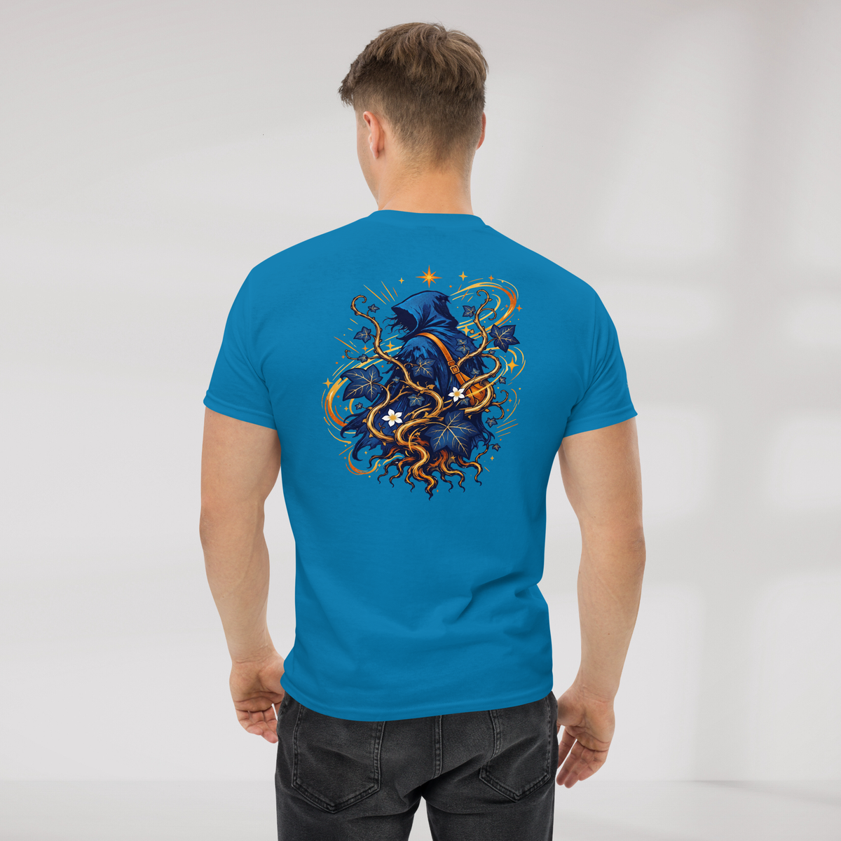 Ivy Wanderer T-Shirt Vibrant (M) – Farbe Saphir – Ansicht 6