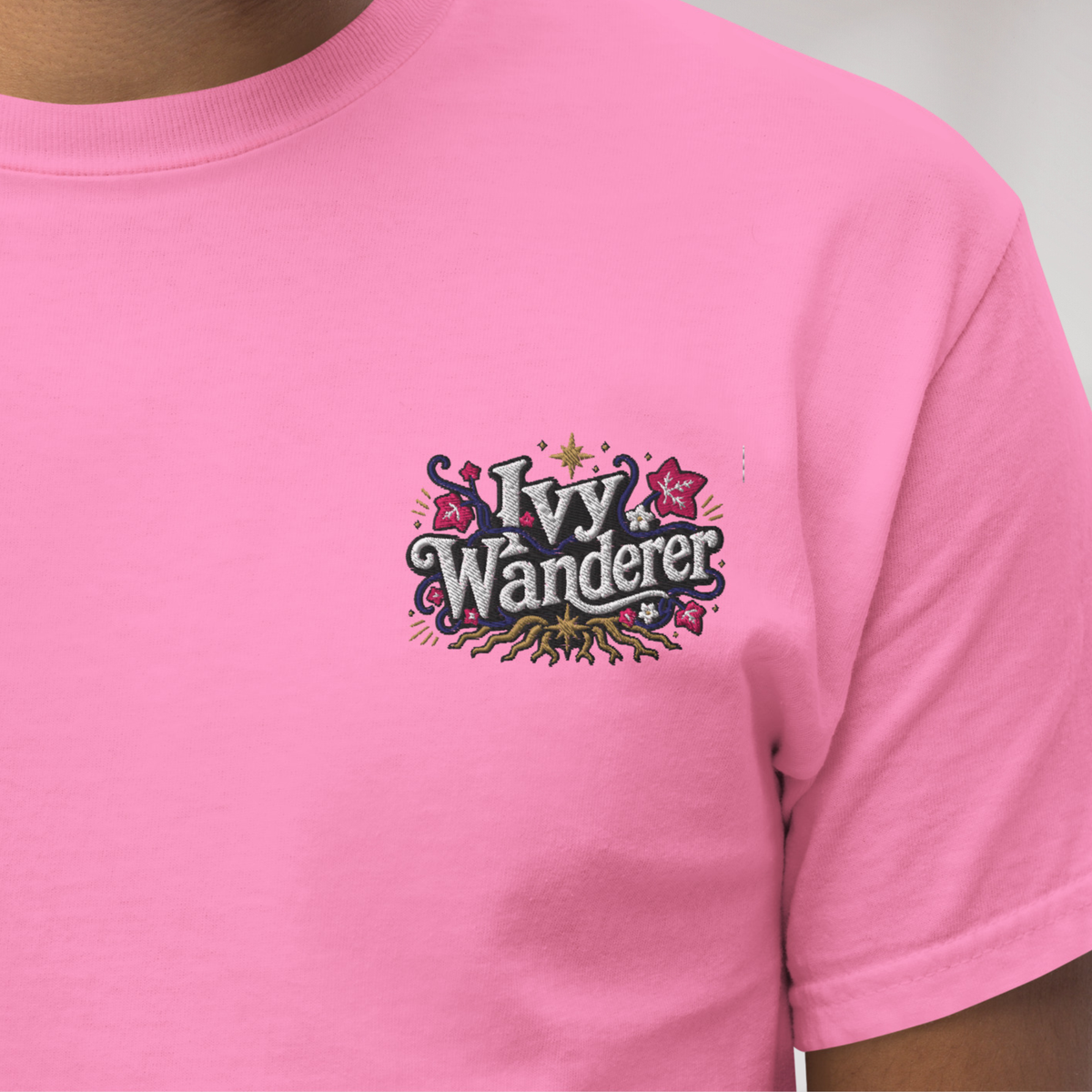 Ivy Wanderer T-Shirt Vibrant (F) – Farbe Azalee – Ansicht 3
