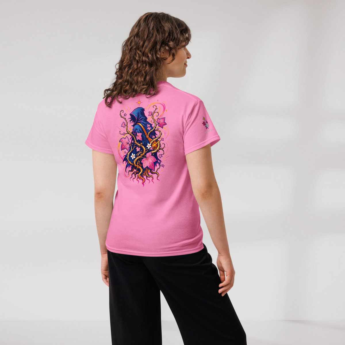 Ivy Wanderer T-Shirt Vibrant (F) – Farbe Azalee – Ansicht 6