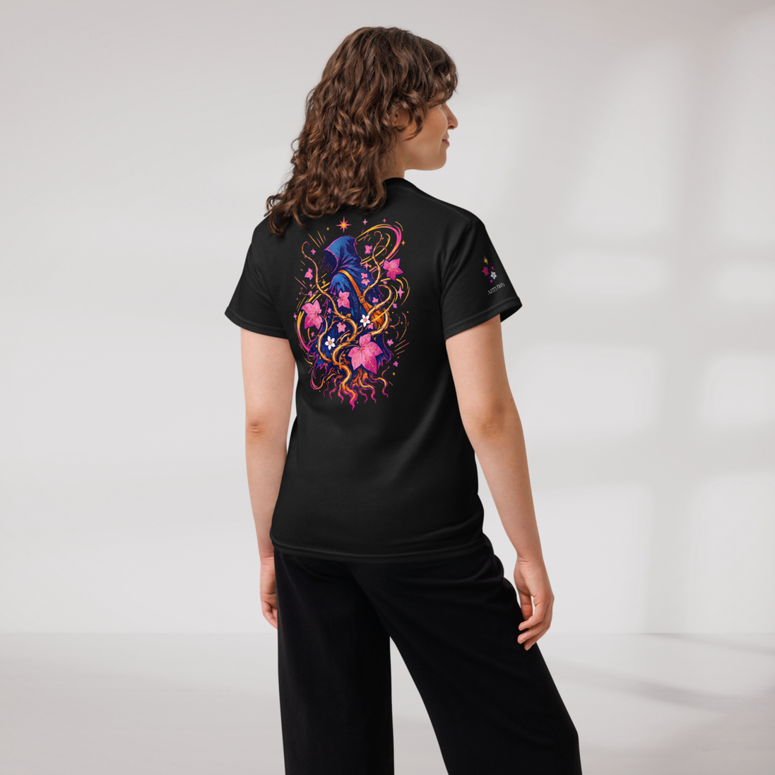 Ivy Wanderer T-Shirt Vibrant (F) – Farbe Schwarz – Ansicht 6