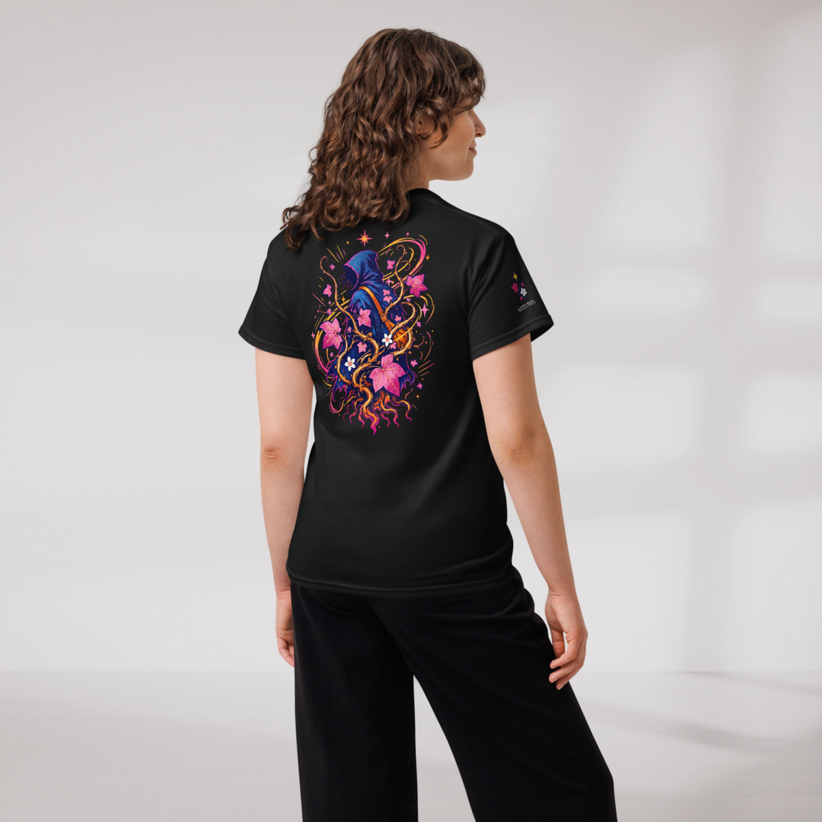 Ivy Wanderer T-Shirt Vibrant (F) – Farbe Schwarz – Ansicht 6